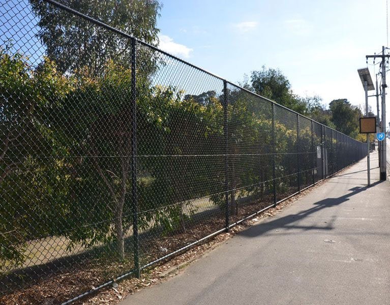Chain Wire Fencing Melbourne Commercial Fencing Diamond Fence