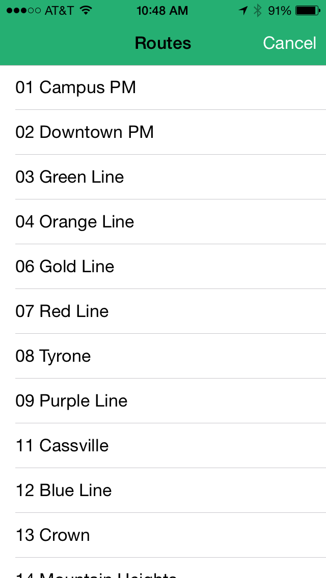 Bus Finder Mobile App