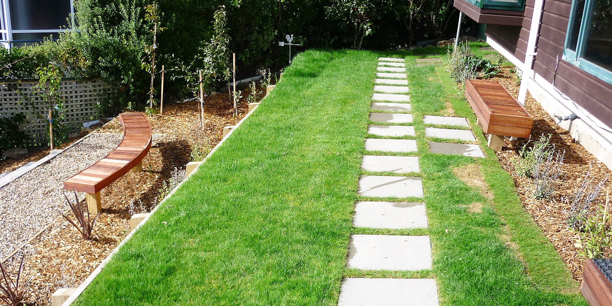 Landscaping done by professional 