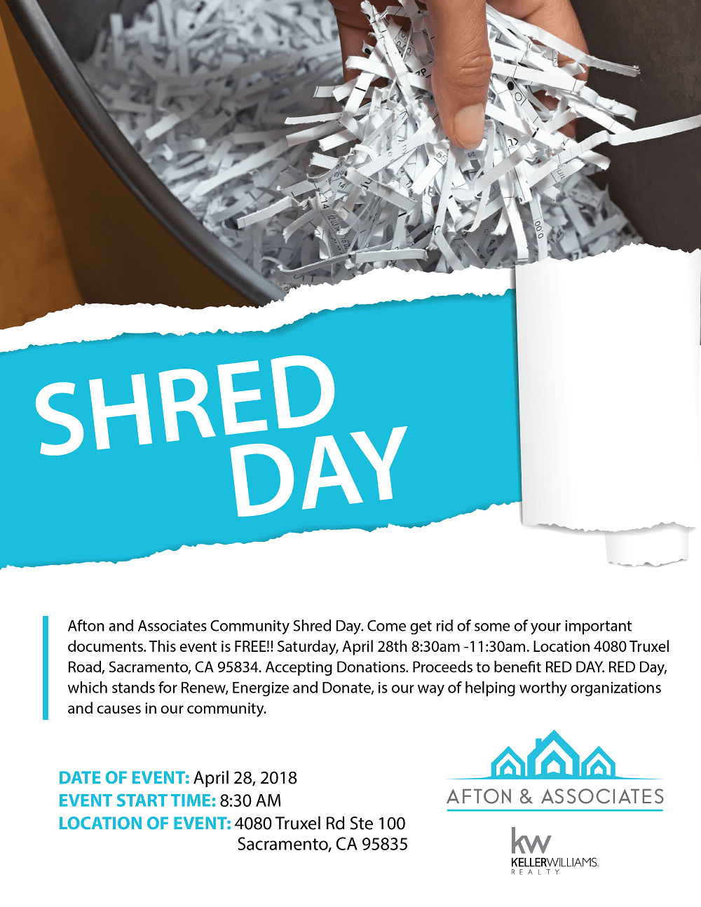 Events Bobby and Afton Real Estate Sacramento Real Estate