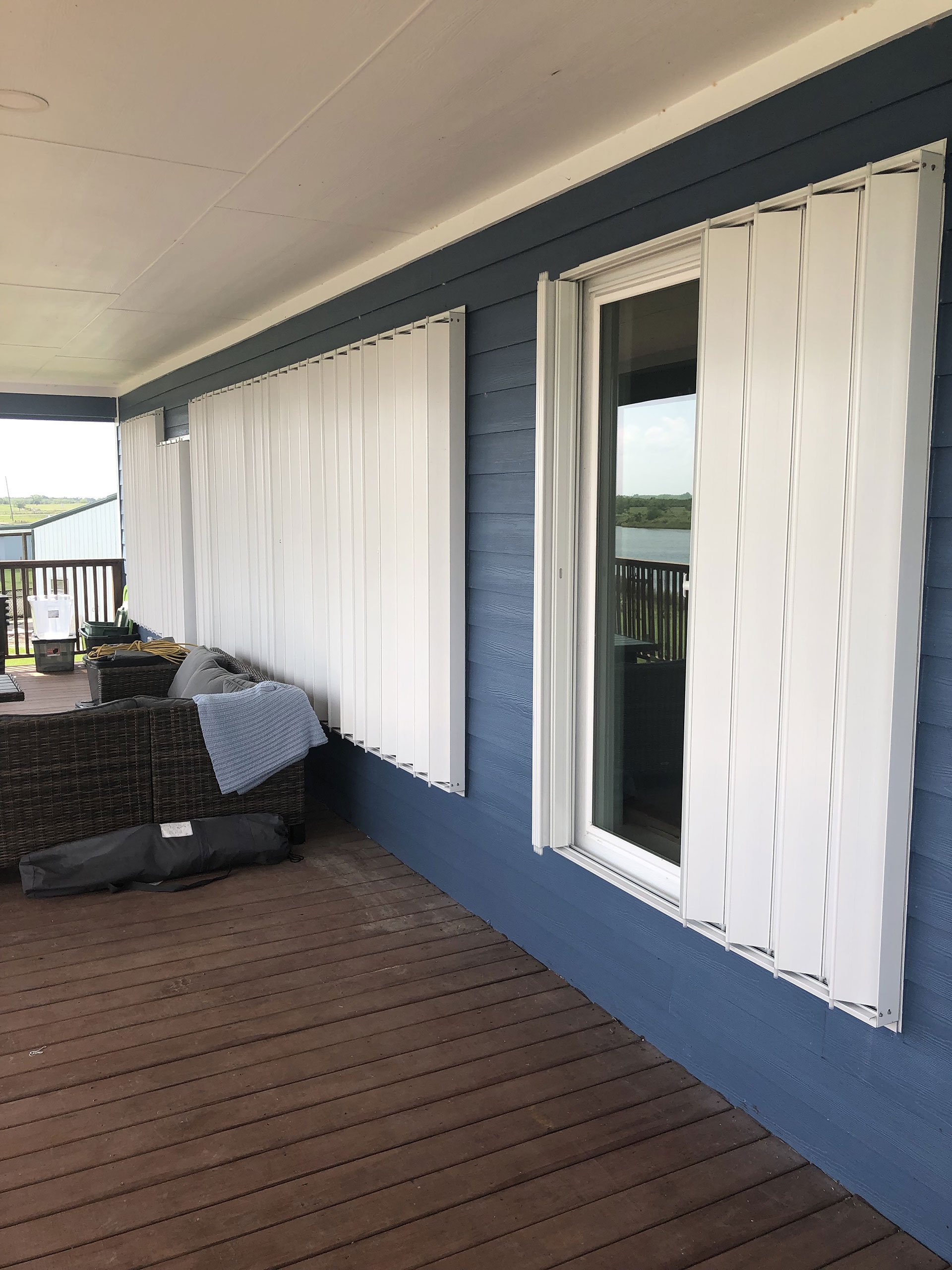 Houston Hurricane & Security Dickinson, TX Accordion Shutters