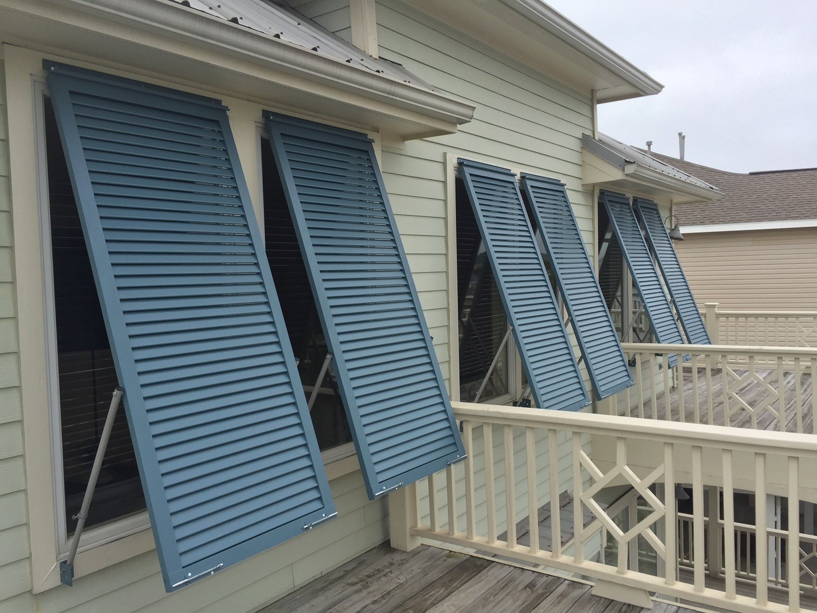 Houston Hurricane & Security Dickinson, TX Bahama Shutters