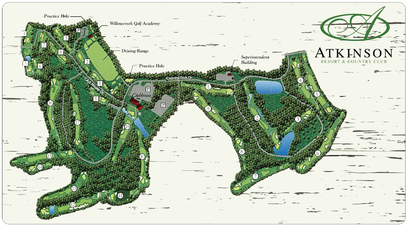 Atkinson Resort > Golf > Course Layout