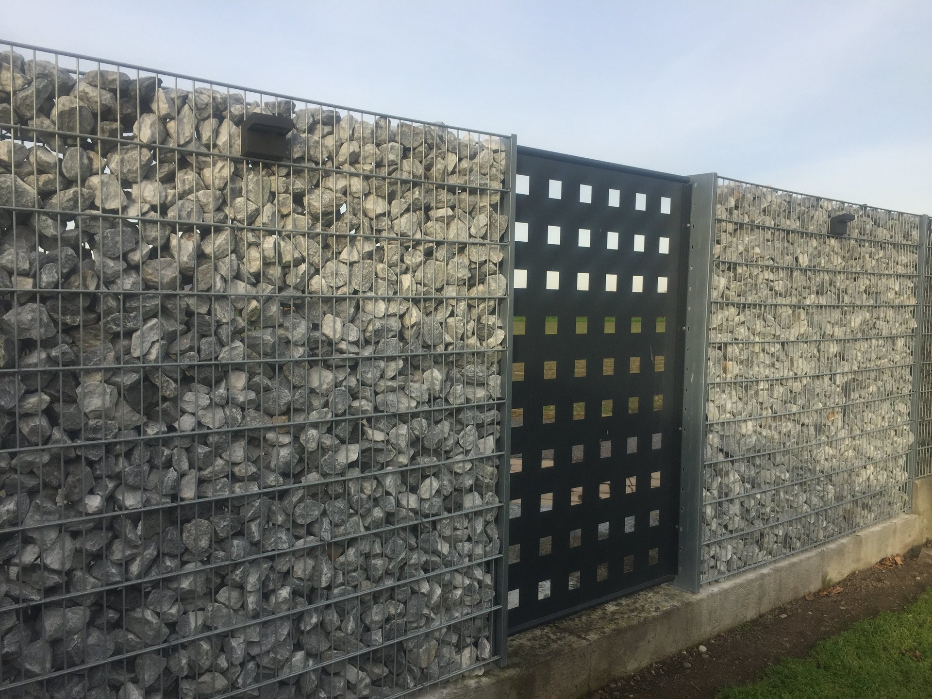 Gabionen Zaunmax Traismauer