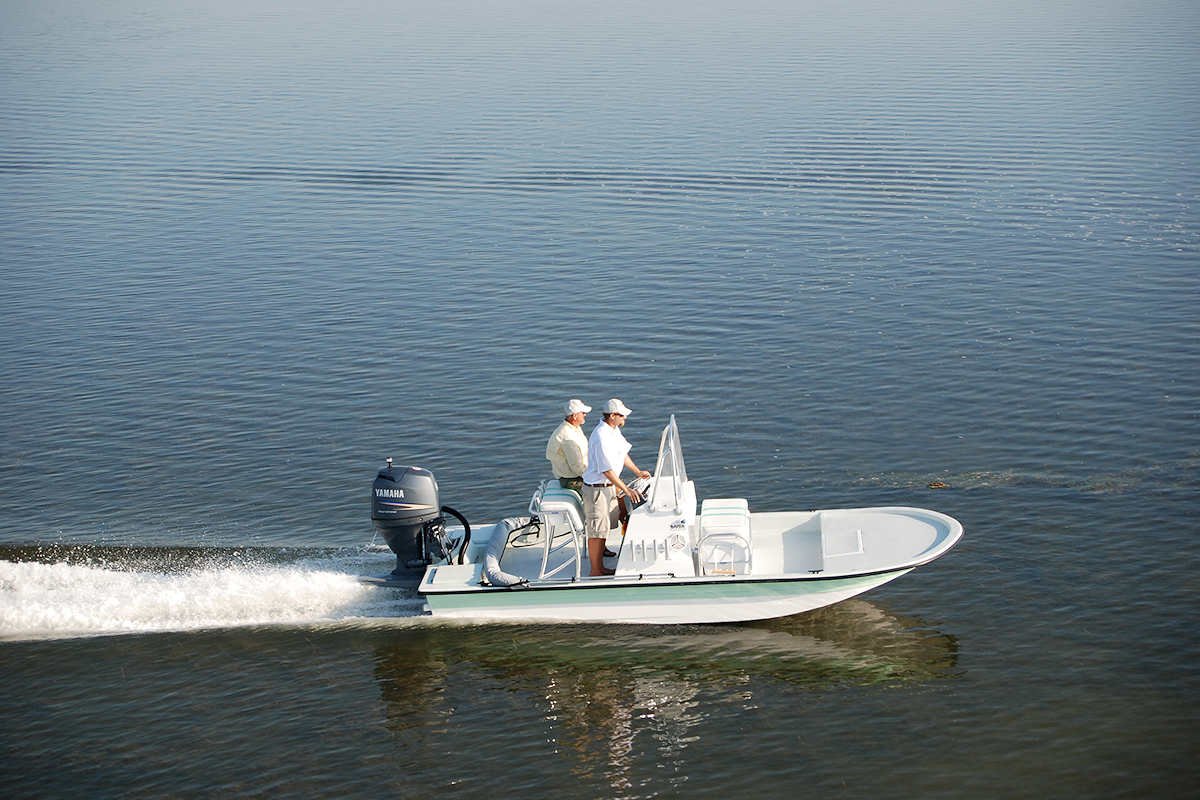 Shallow Sport Boats Mayday Marine Services is an authorized dealer
