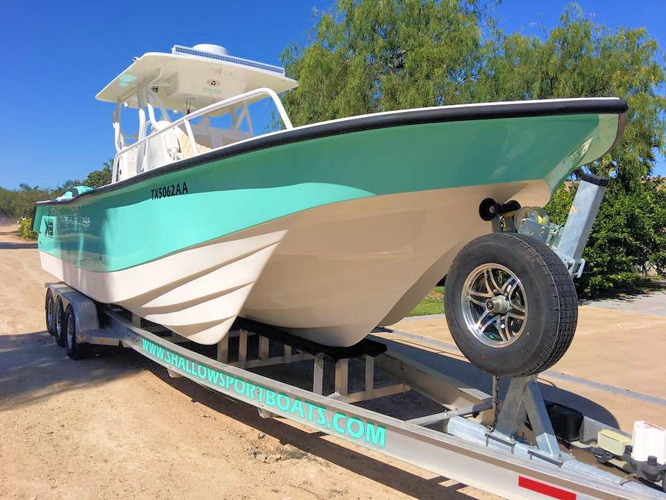 Shallow Sport Boats Mayday Marine Services is an authorized dealer