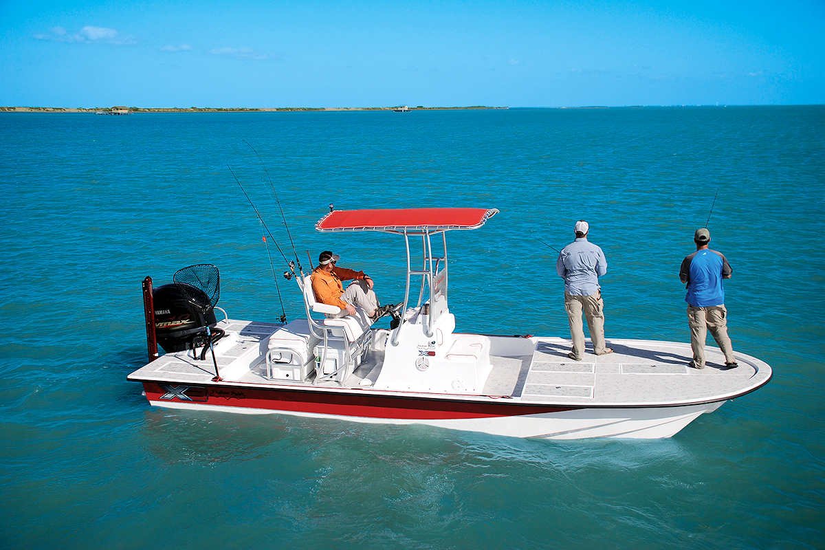 Shallow Sport Boats Mayday Marine Services is an authorized dealer