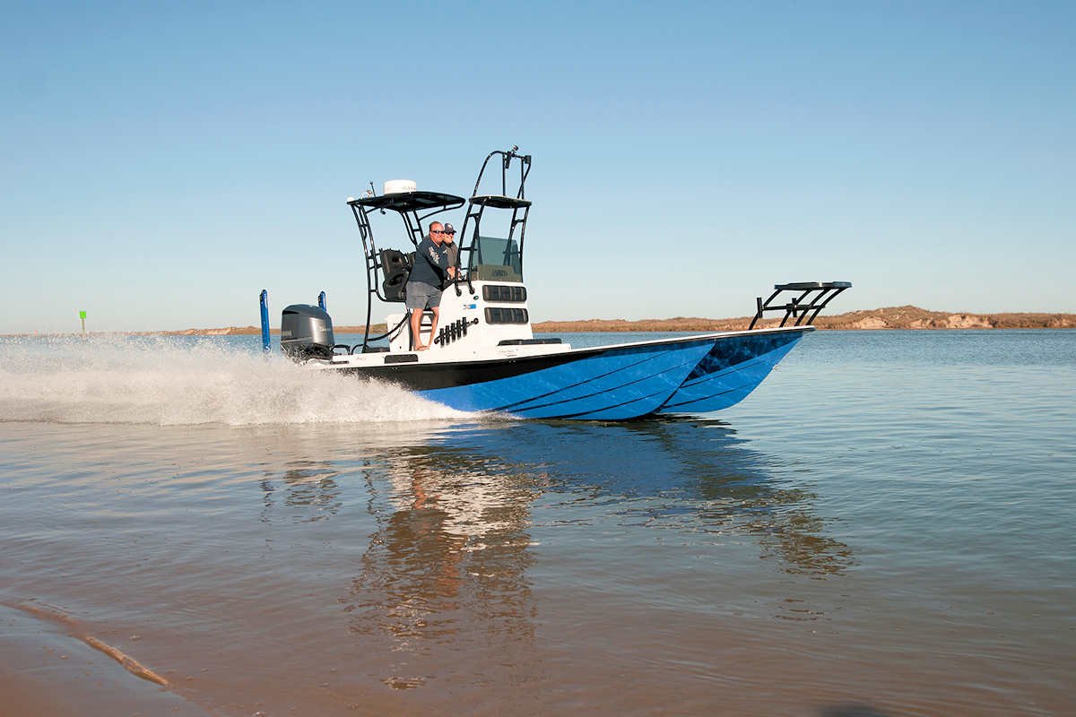 Shallow Sport Boats Mayday Marine Services is an authorized dealer