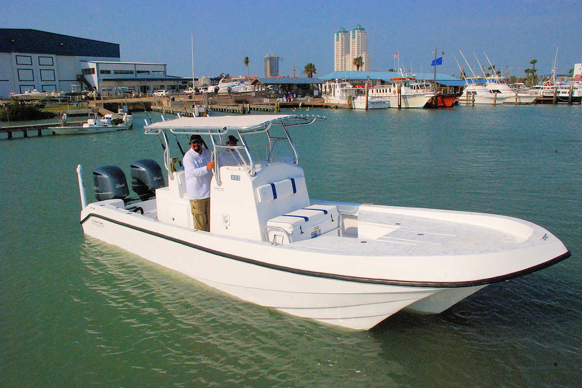 Shallow Sport Boats Mayday Marine Services is an authorized dealer
