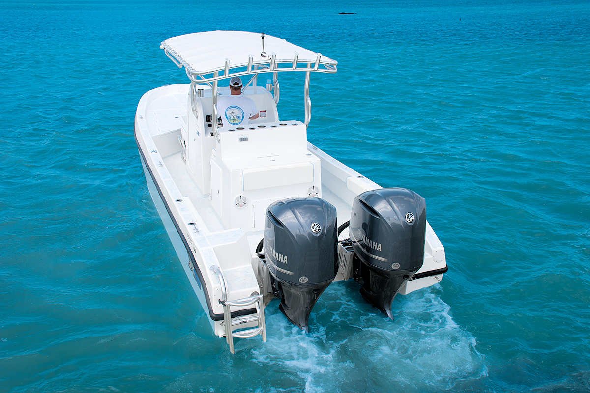 Shallow Sport Boats Mayday Marine Services is an authorized dealer