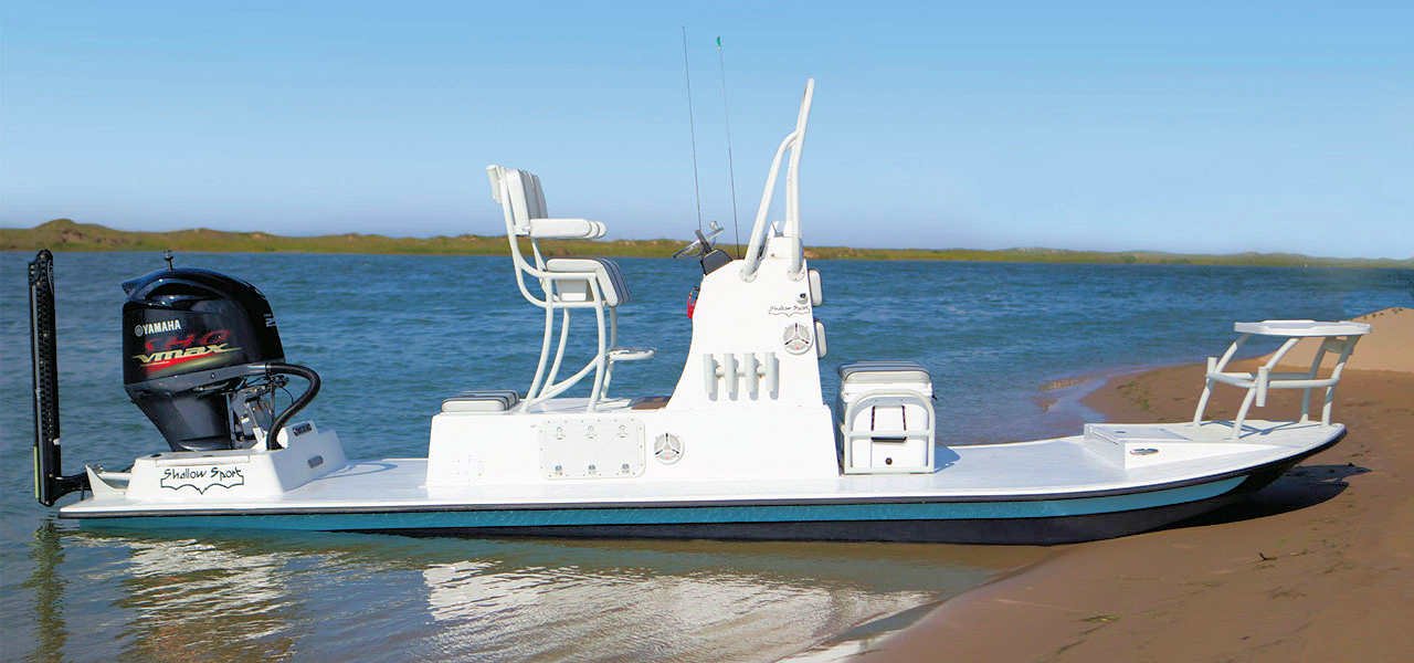 Shallow Sport Boats Mayday Marine Services is an authorized dealer