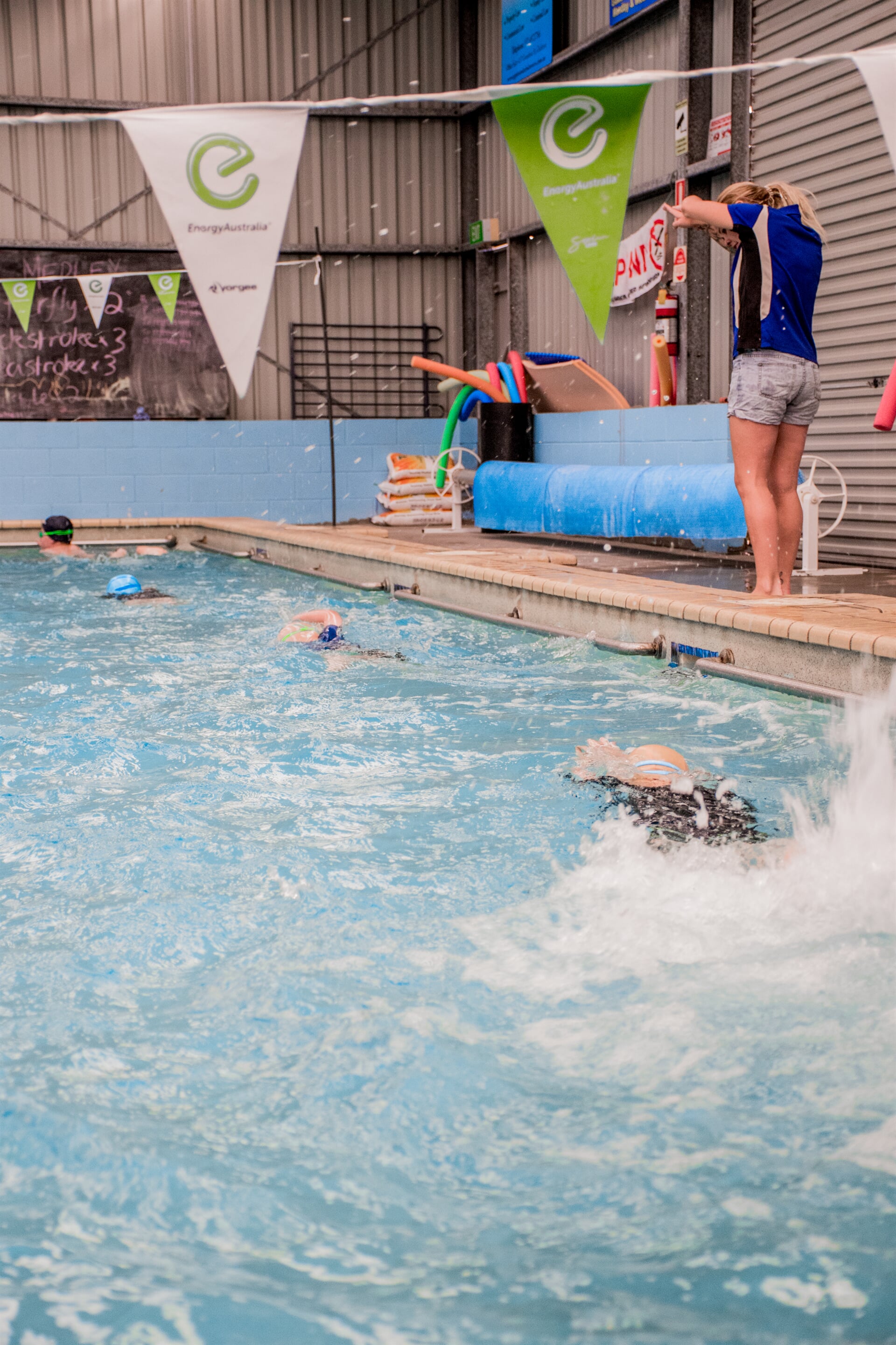 Squad Swimming Classes in Gladstone Seaside Swim School