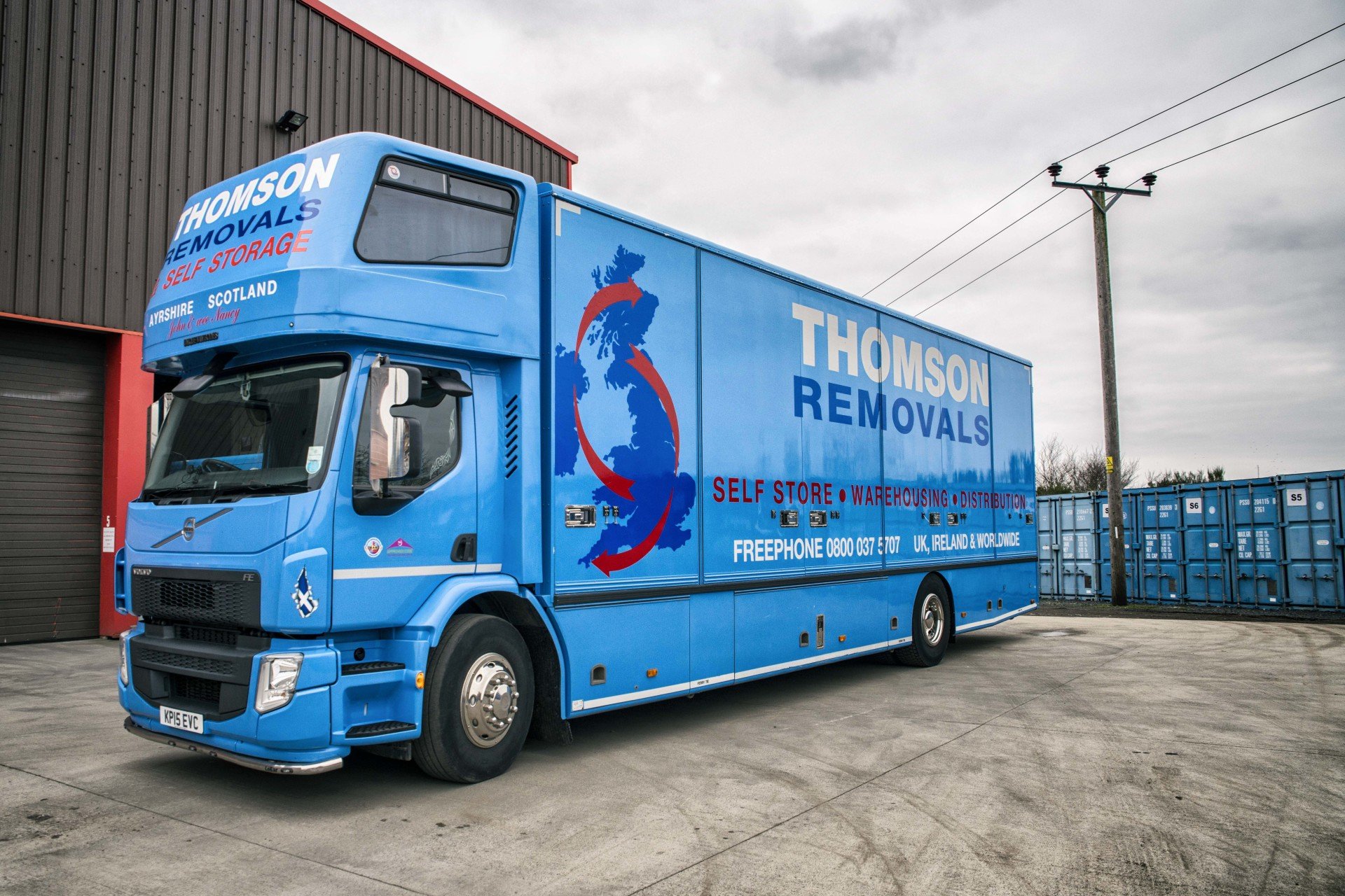 House removals services by Thomson Removals and Self Storage