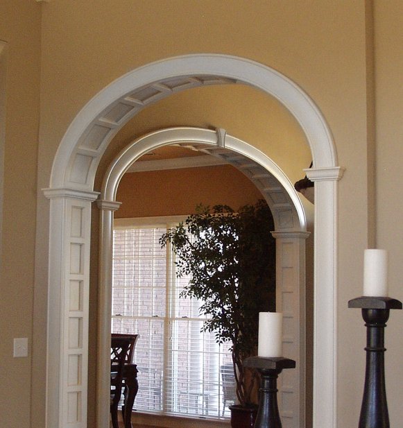 Halfround Arched Crown Mouldings Archway Moulding Kits