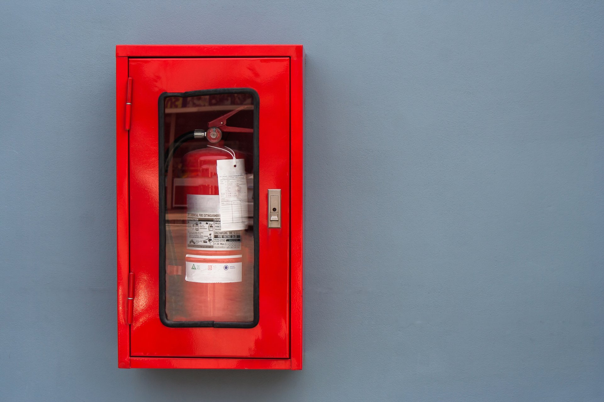 Semi Recessed, Recessed & Outdoor Fire Extinguisher Fire