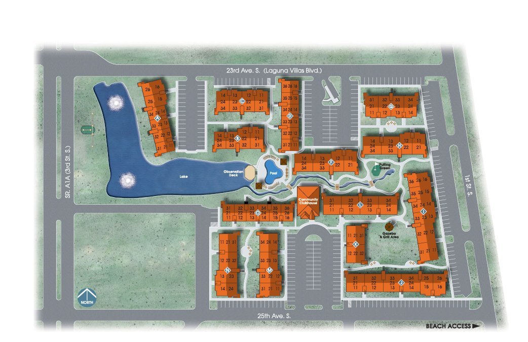 Oceans Edge Condominiums 1, 2 and 3 bedroom JAX Beach Condominiums