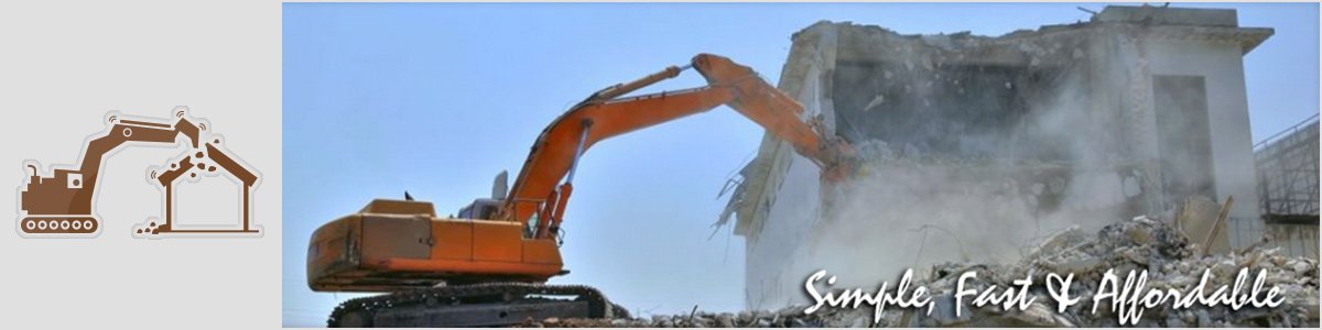 able demolitions and recyclers demolished building sign