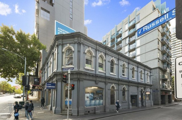 two story office building