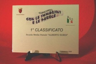 targa 1° classificato