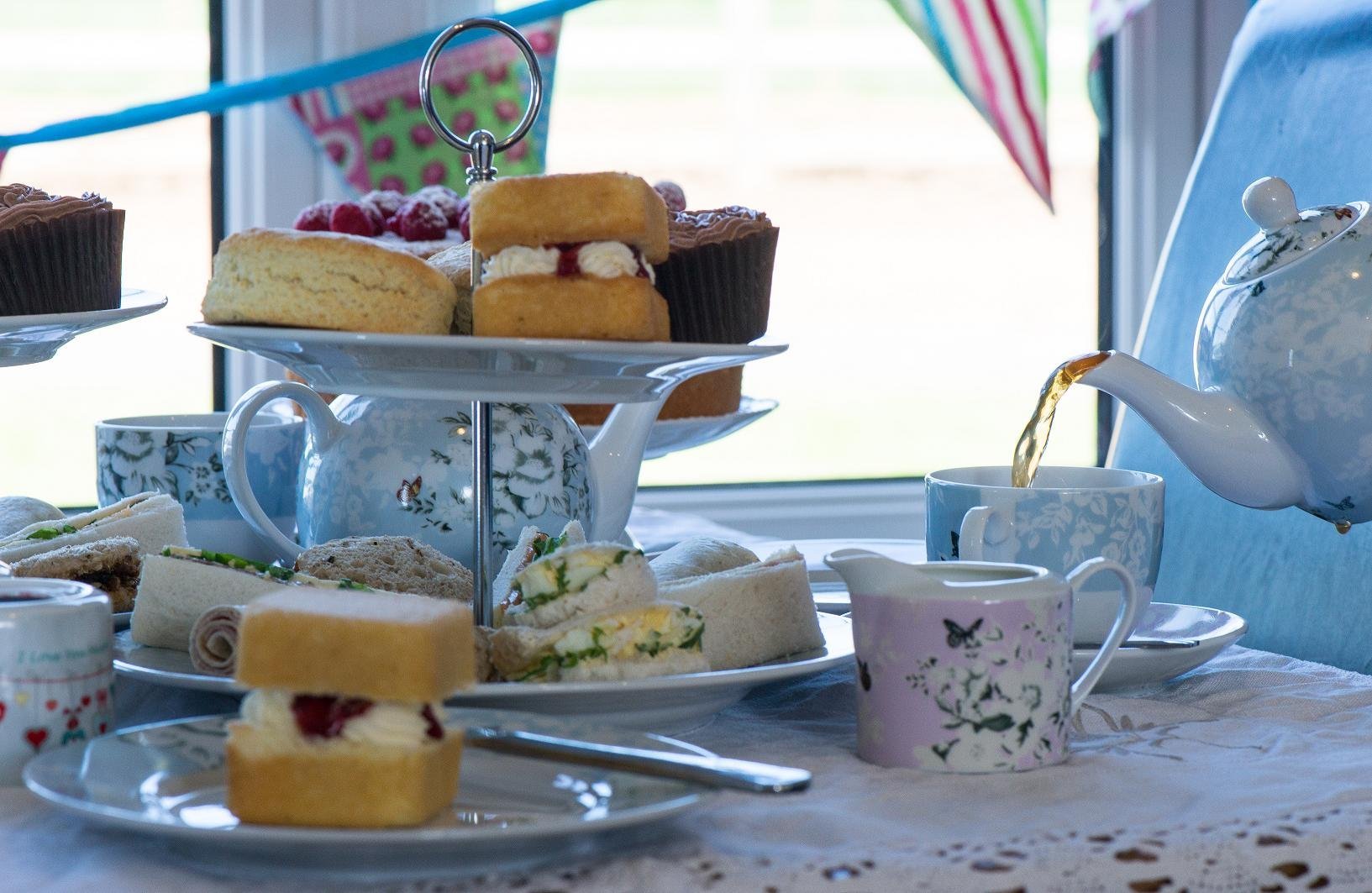 Catering Oxfordshire, Afternoon Tea Party Delivered, Oxfordshire