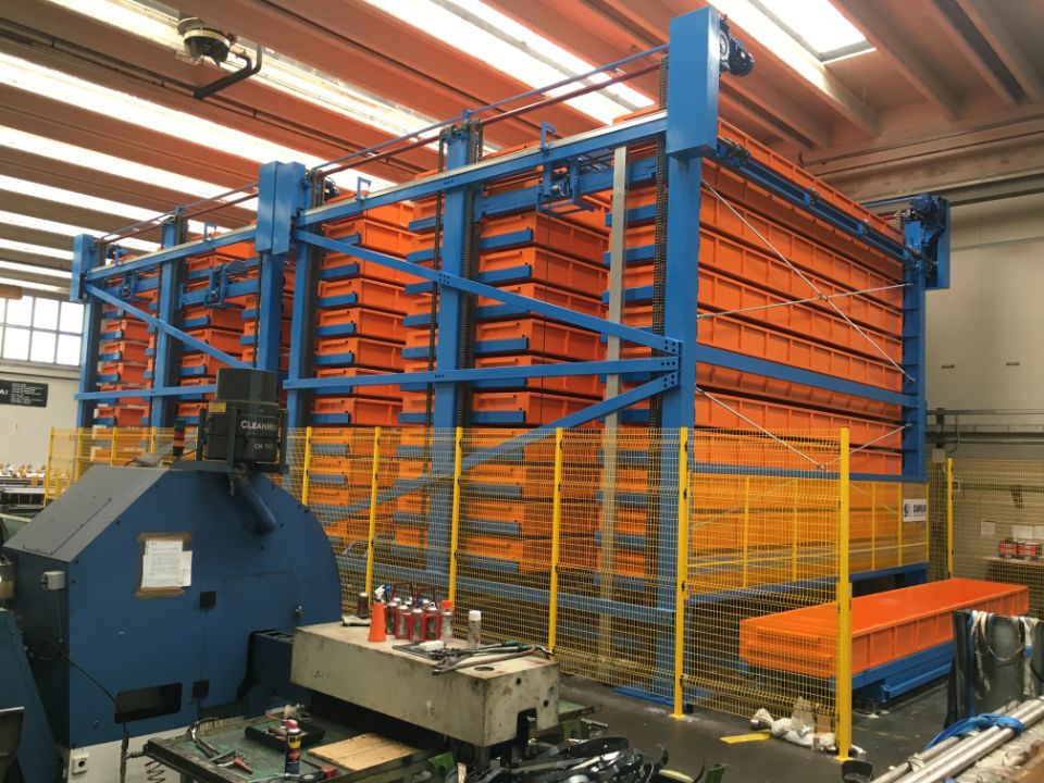 Soluciones de almacén automatizadas | Italia | Ciampalini | Almacén