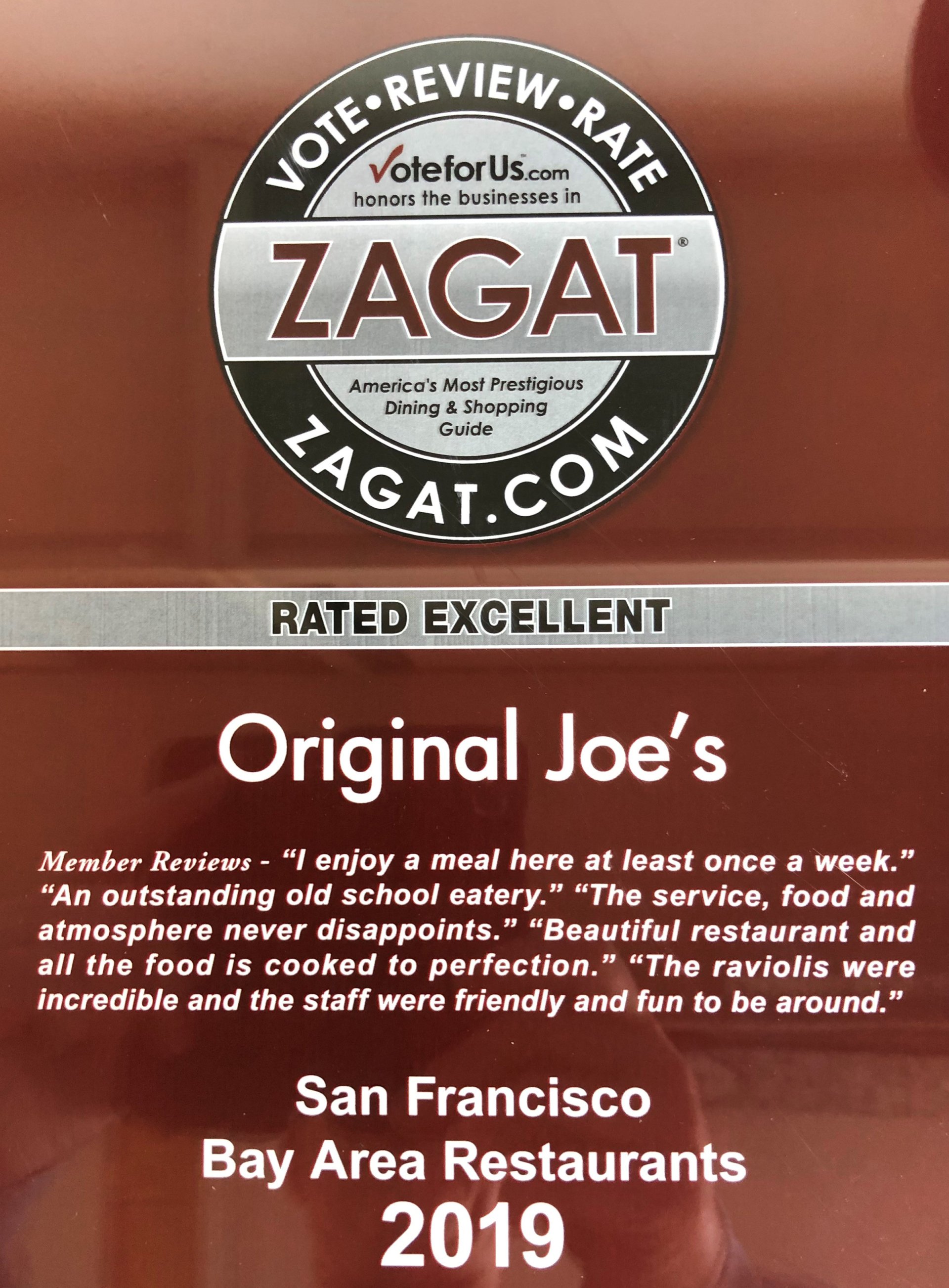 Original Joe's San Jose Italian Restaurant