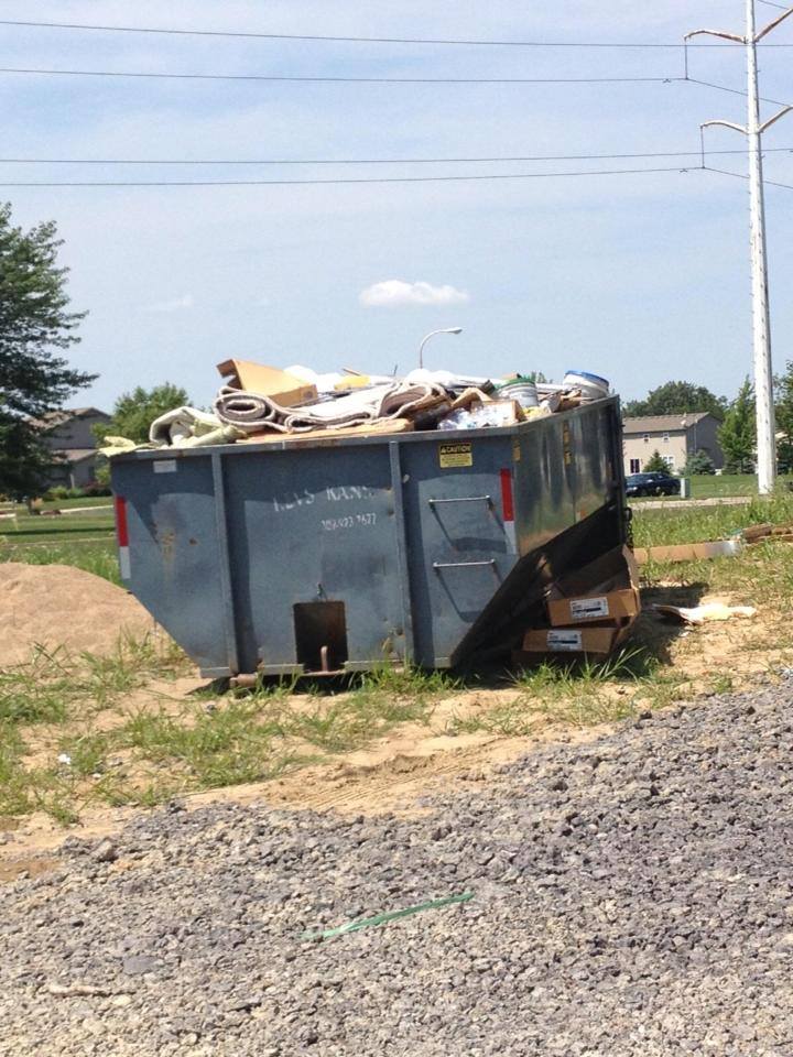 Dumpster Sizes Available Roanoke, IL Kev's Kans, Inc.