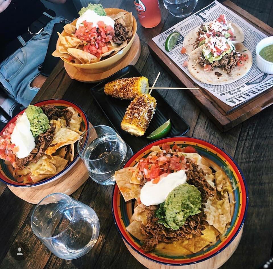 View of delicious food