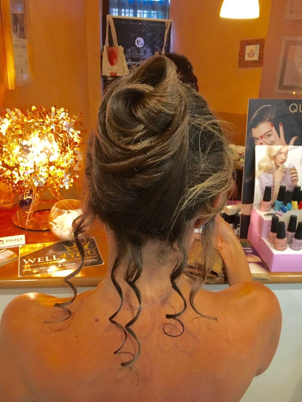 Uf una spazzola per capelli da psoriasi