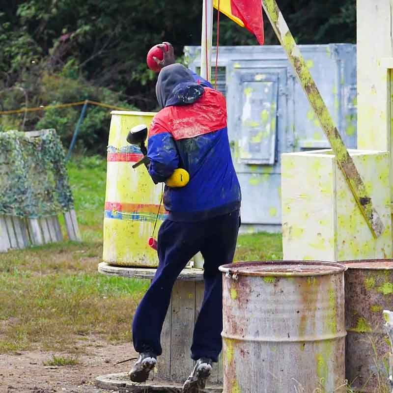 Compound Military Base Field Pittsburgh Paintball Park