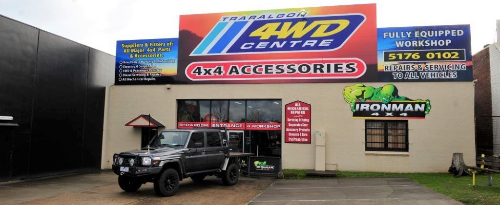 traralgon 4wd centre car on the road