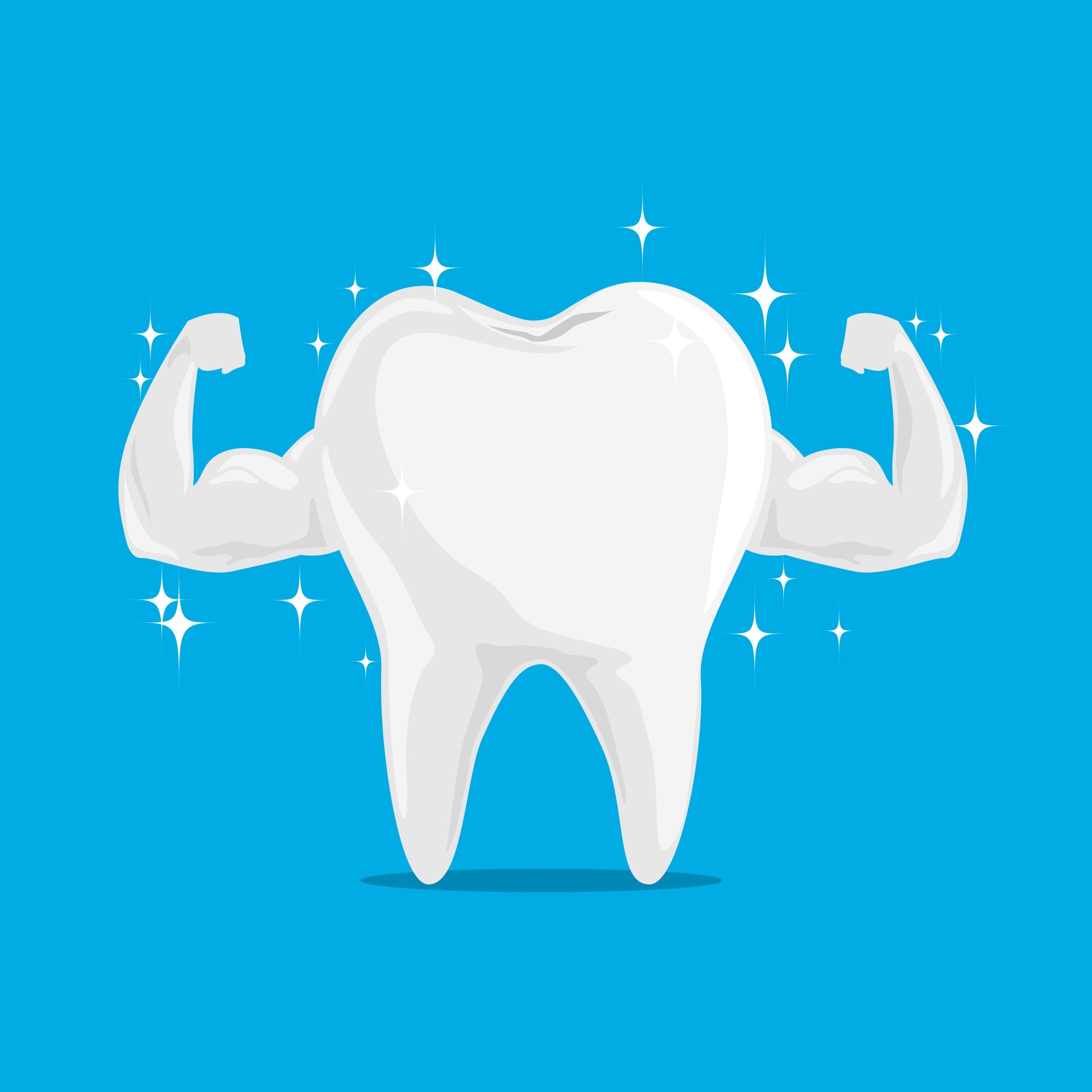 Graphic imag of a strong tooth - Duxton Dental