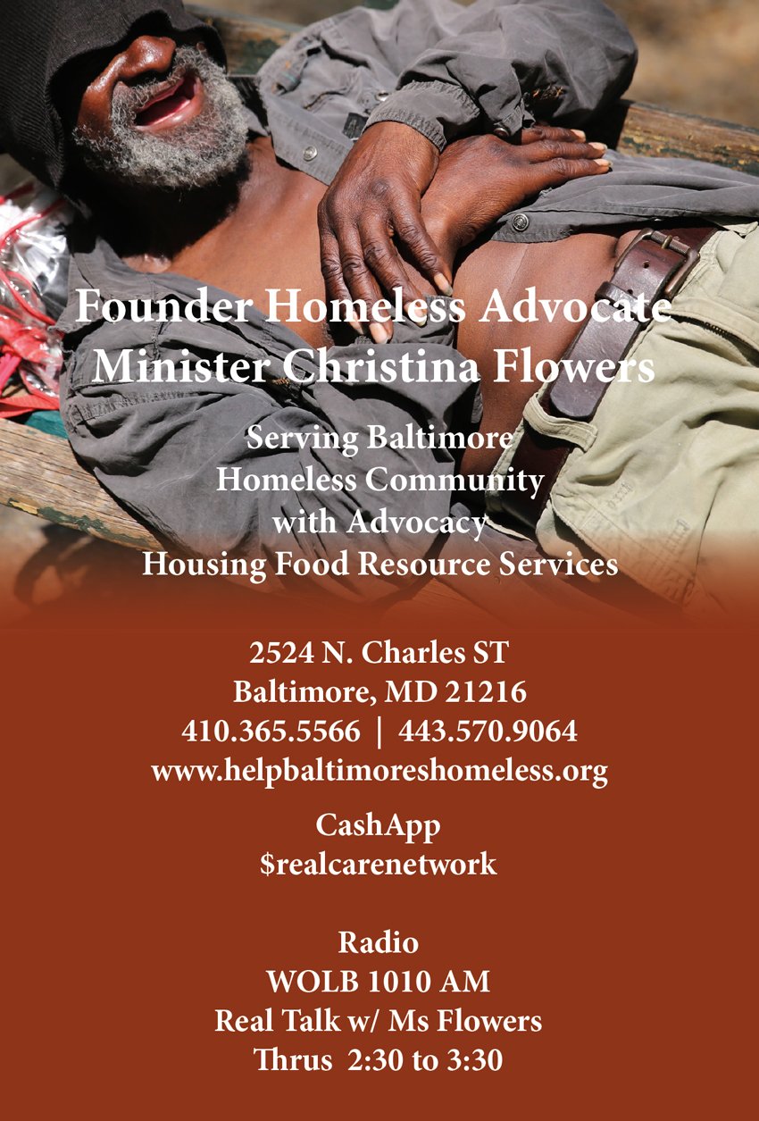Baltimore Homeless Services Program Home | The Real Care Providers of Belvedere - Baltimore, Maryland