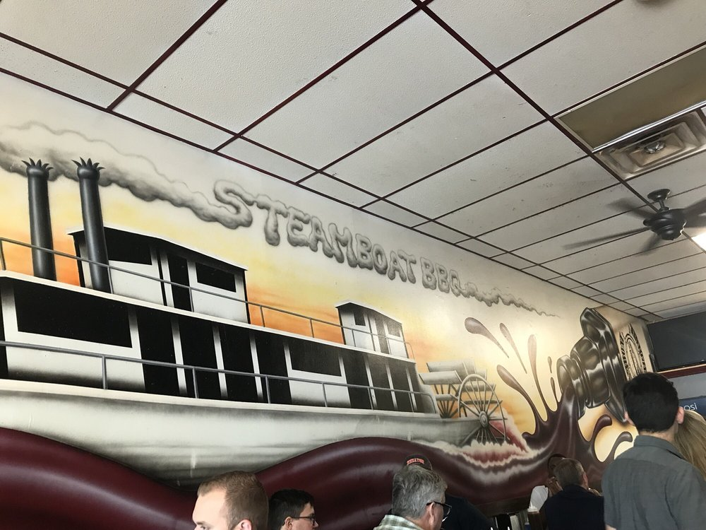 Pulled Pork Sandwiches Wheaton, IL Steamboat BBQ