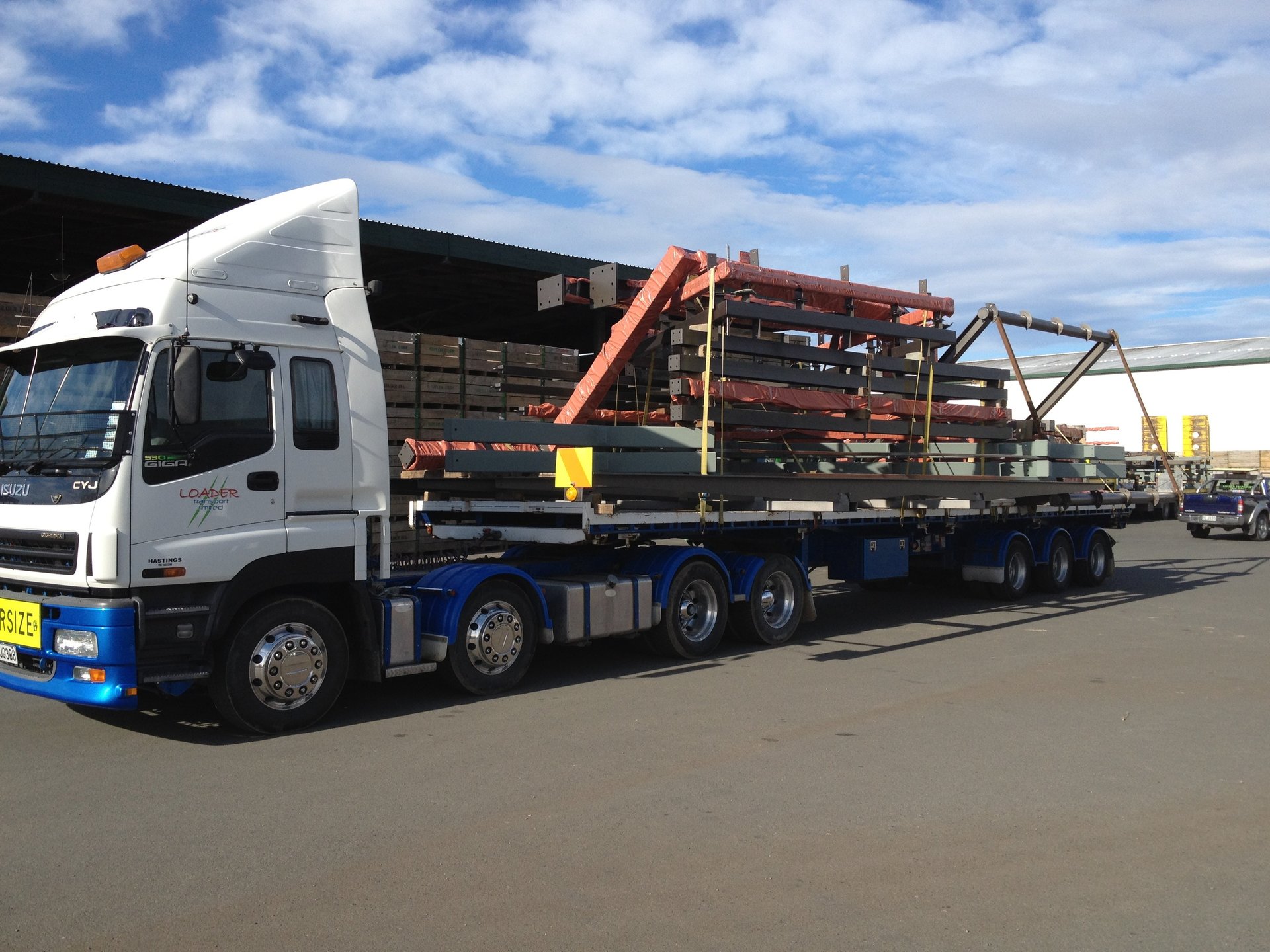 Luxury trucks provided by one-stop transport company in Napier, Taradale 