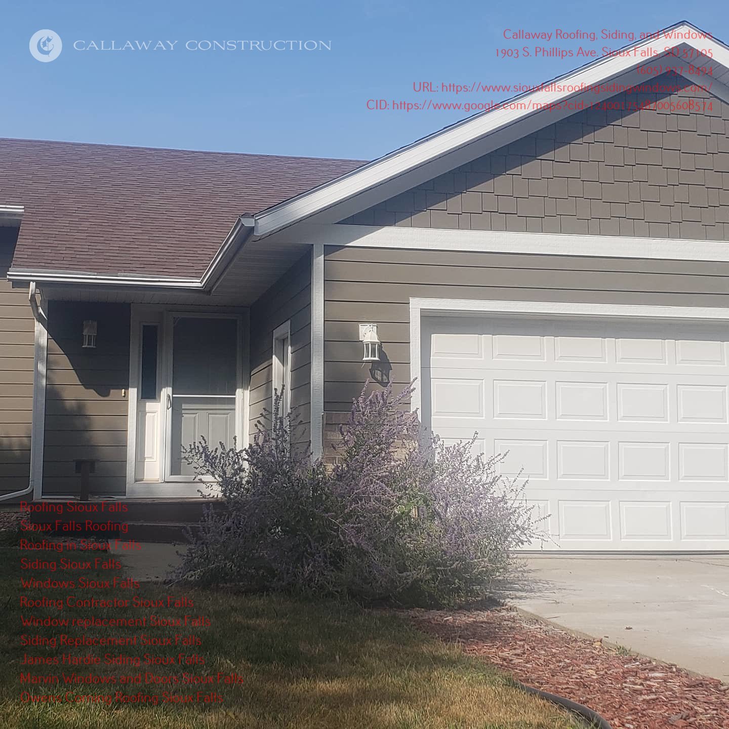 Roofing Contractor Siding Windows Sioux Falls SD