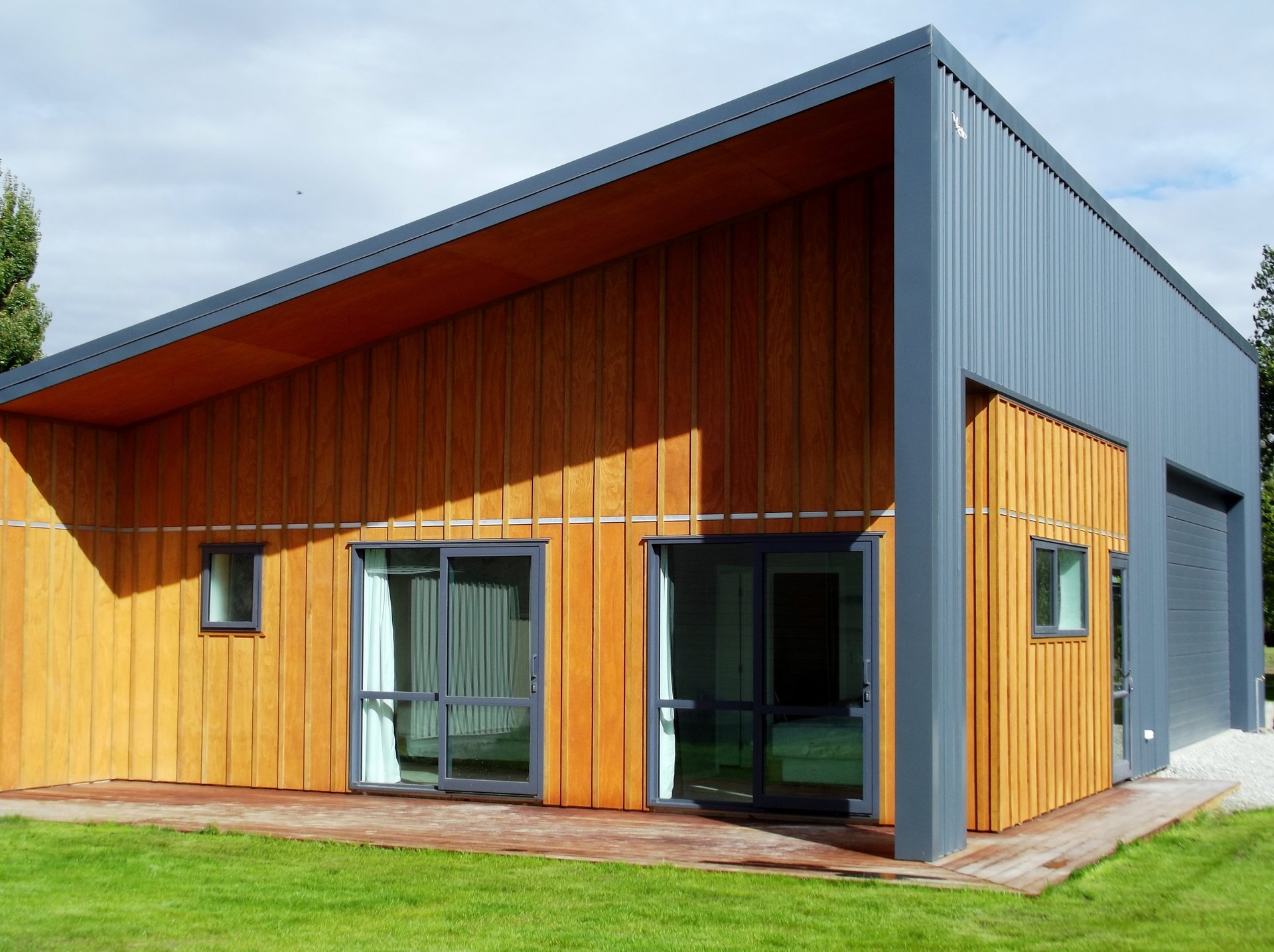 New build - exterior view