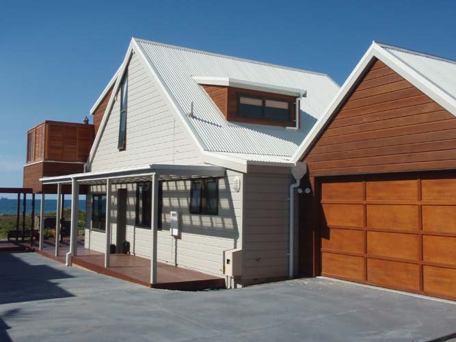 Exterior of the house after renovation