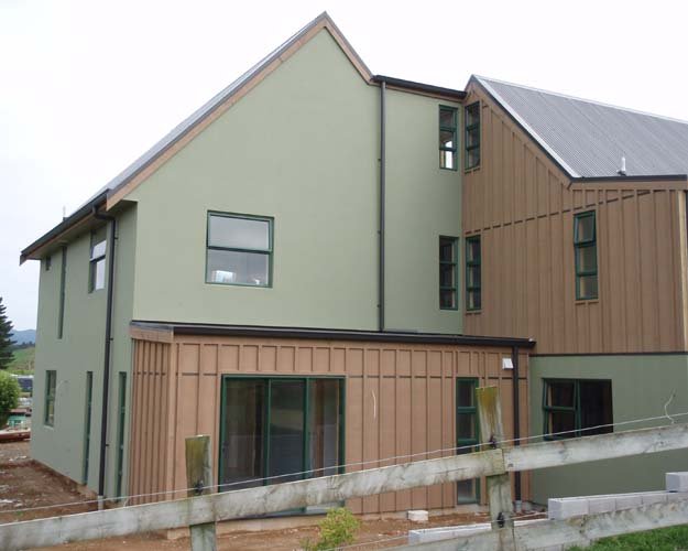 Exterior of the house after renovation