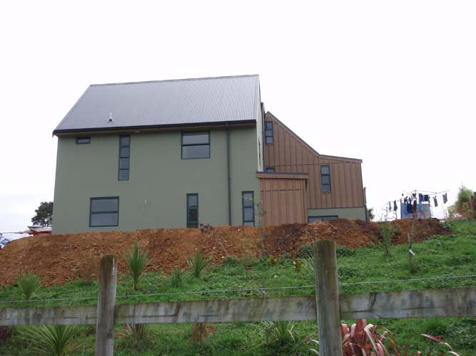 Exterior of the house after renovation