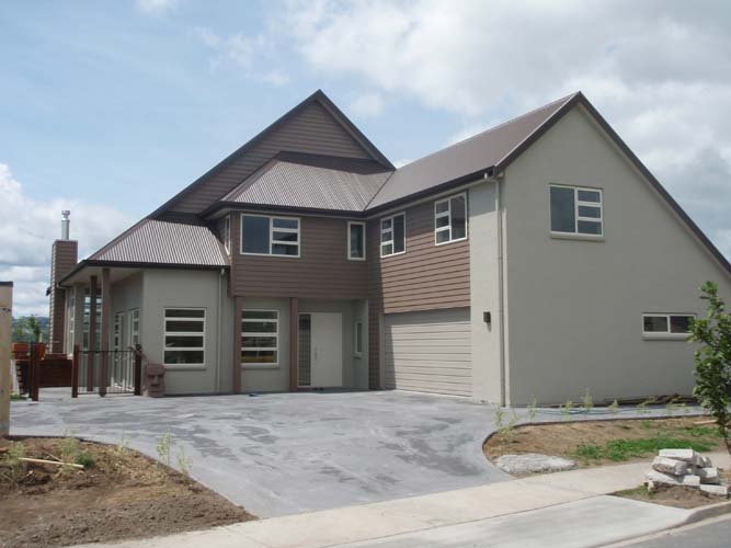 Exterior of the house after renovation