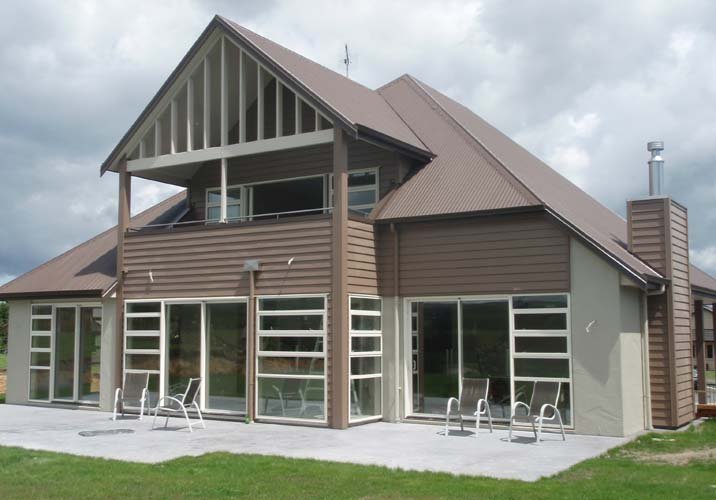 Exterior of the house after renovation