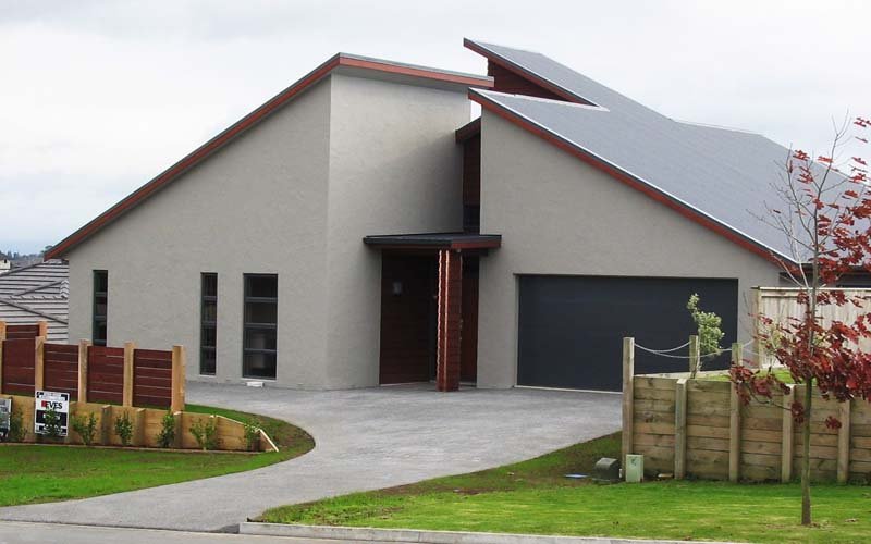 Exterior of the house after renovation