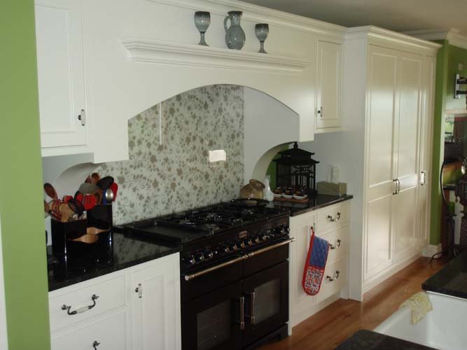 Interior view of the kitchen after renovation