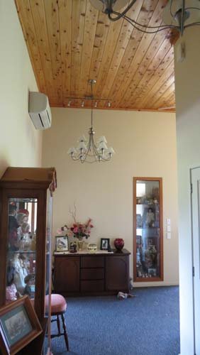 Interior view of the house after renovation