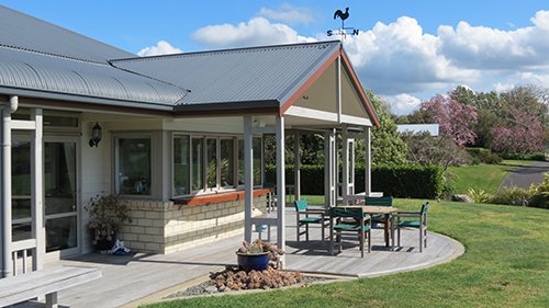 Newly constructed house 