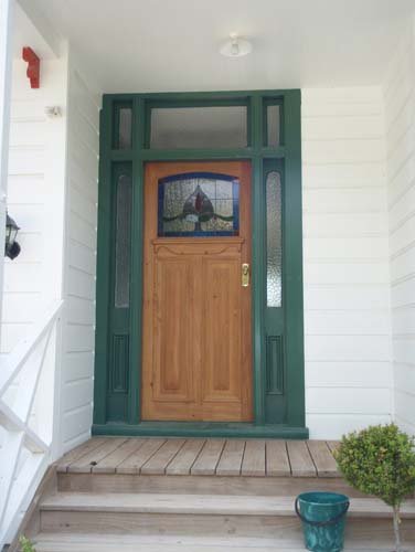 Exterior of the house after renovation