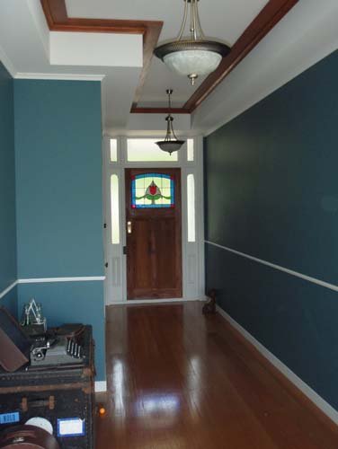 Interior of the house after renovation