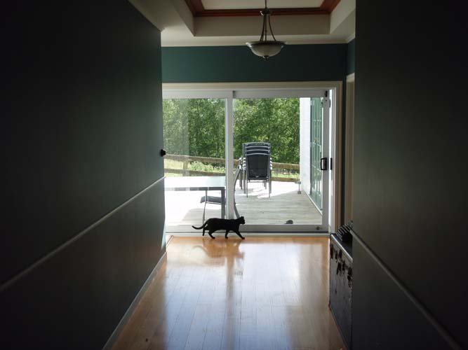 Interior of the house after renovation