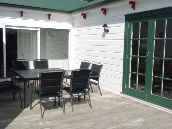 Exterior of the house after renovation